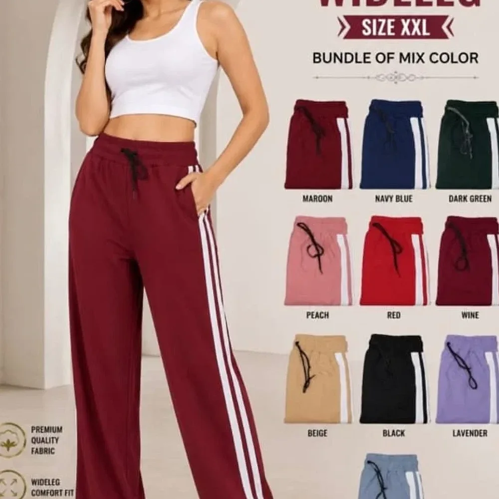 Ladies Side Striped Track Pants - Textiles & Apparel by N B Mumbai Street