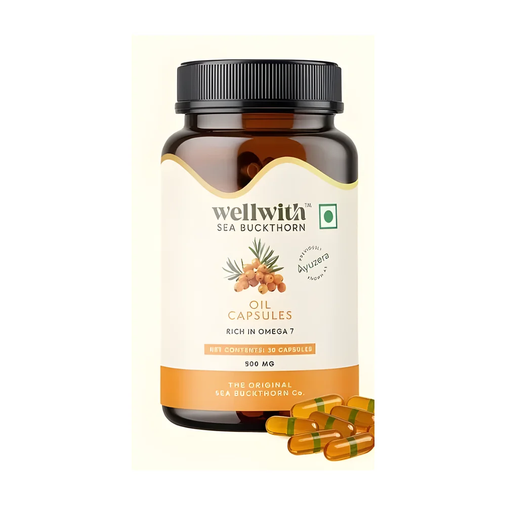 Sea Buckthorn Oil Capsules for Skin and Hair Health - Healthcare & Medical by Disha Analytical & Electronic Enterprises