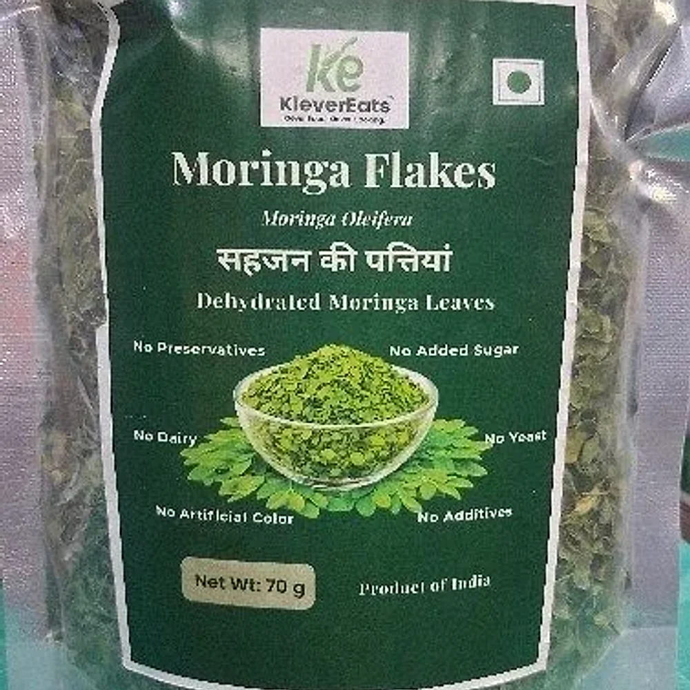 Moringa Flakes - Food & Agriculture by Kleverfarms Agritech