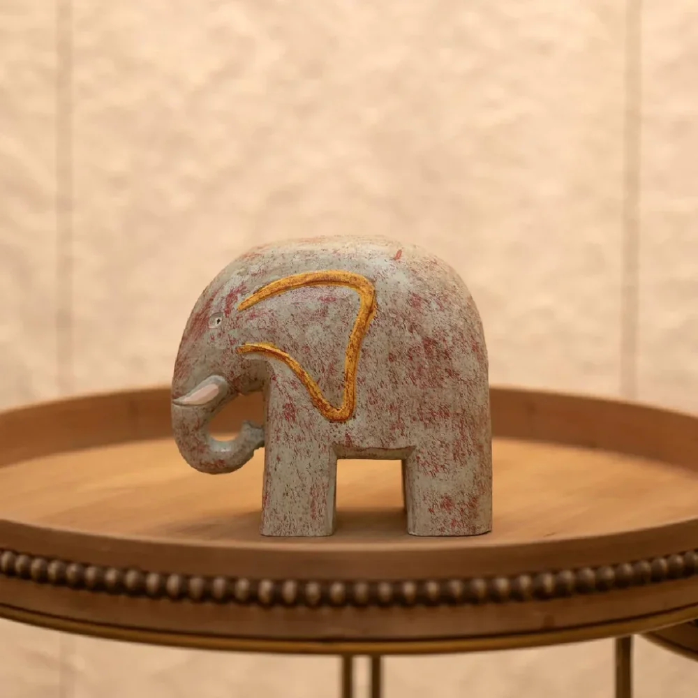 Handmade Minimalist Animal Figurine - Home & Kitchen by Wooden Owl Design Pvt. Ltd.