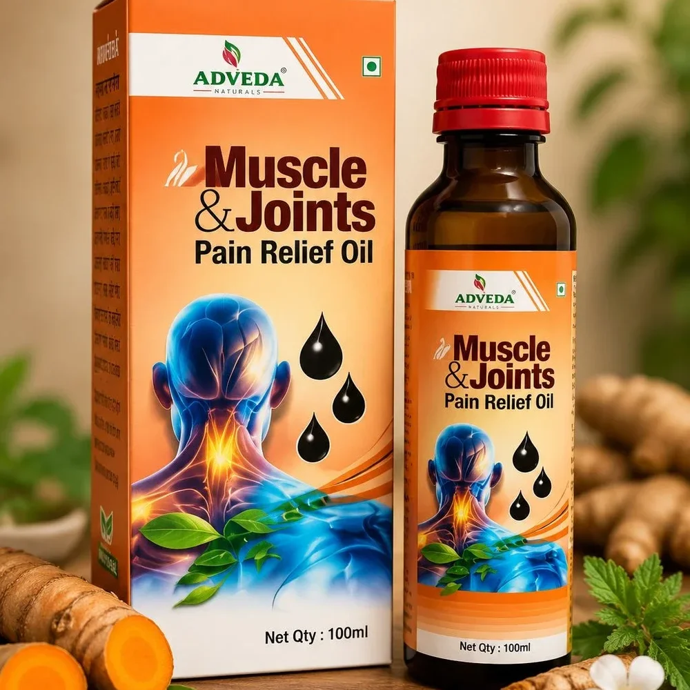 ADVEDA NATURALS Pain Relief Oil - Healthcare & Medical by Adveda Agro Products LLP