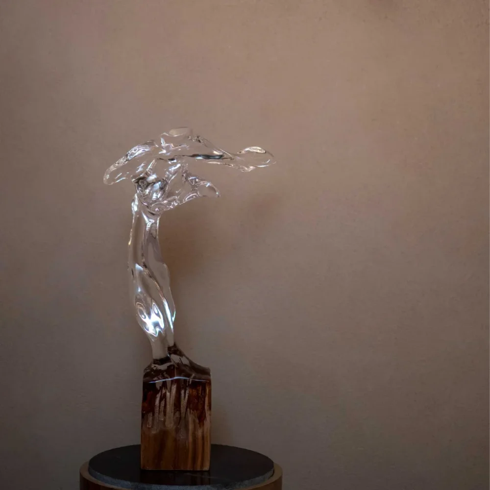 Abstract Theme Sculpture - Home & Kitchen by Wooden Owl Design Pvt. Ltd.