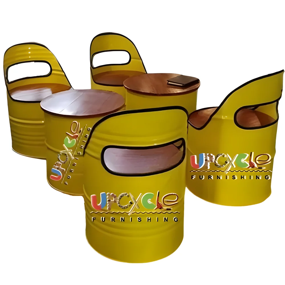 4 Seater Furniture Set with 2 Tables - Furniture & Interiors by Upcycle Furnishing India