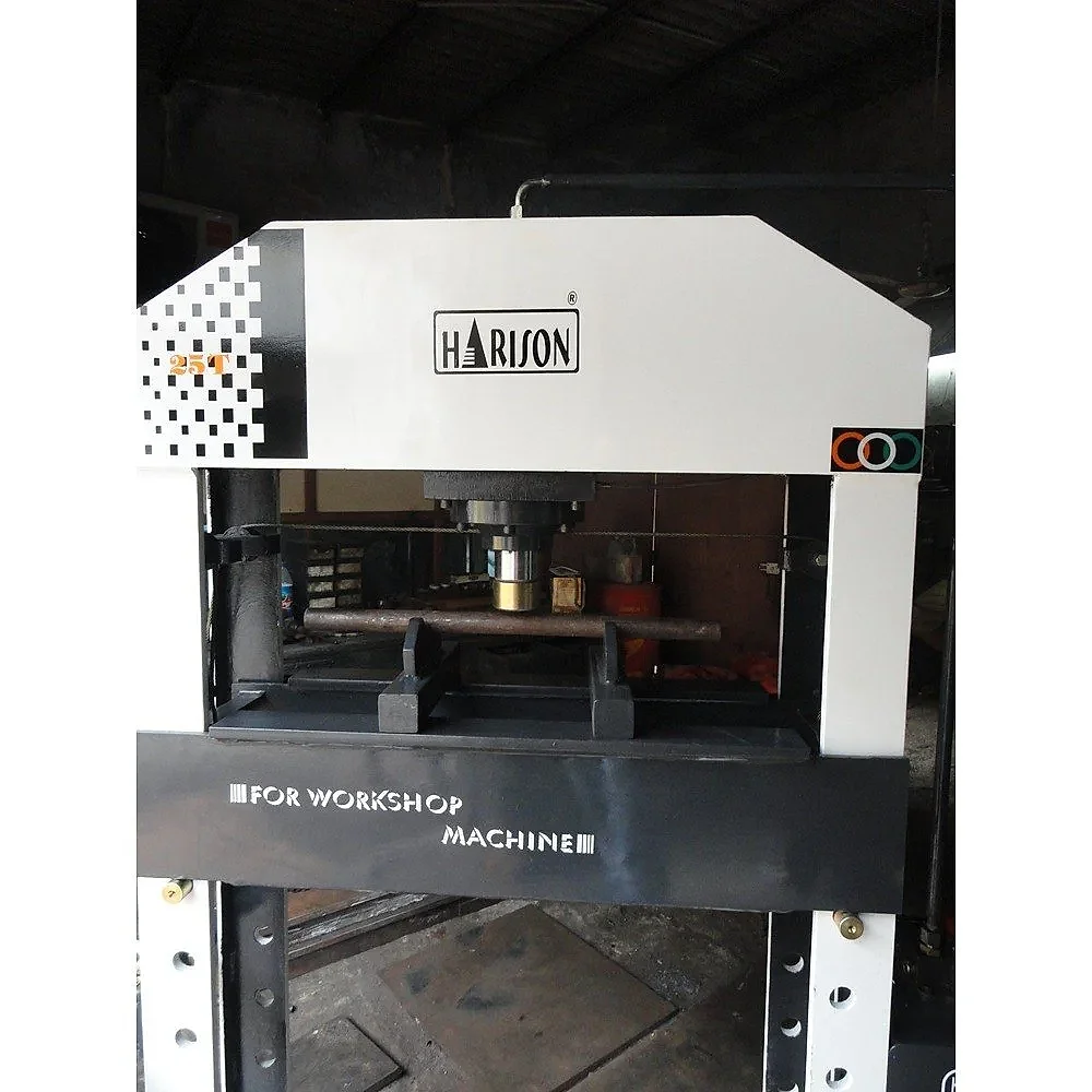 Mild Steel H-frame Hydraulic Press 300 Ton - Machinery & Equipment by Hari Engineering Works