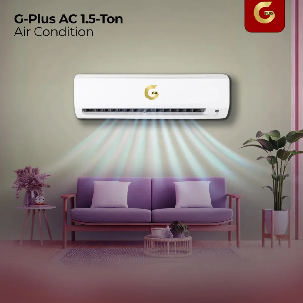 Gplus GM-15T2SNO-I 1.5 Ton Non-Inverter Split AC - Electronics & Electrical by Garuda Mart India Pvt. Ltd.