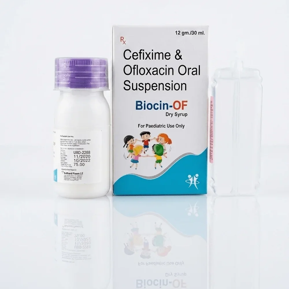 Cefixime Ofloxacin Pediatric Suspension - Healthcare & Medical by Healthserch Pharma LLP