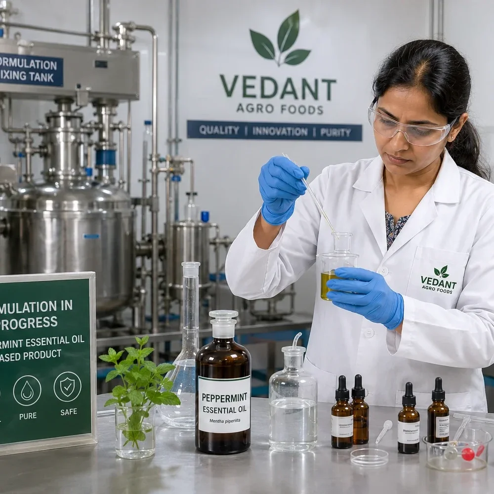 Forest Vibe Pure Peppermint Essential Oil Liquid - Chemicals & Raw Materials by Vedant Agro Foods