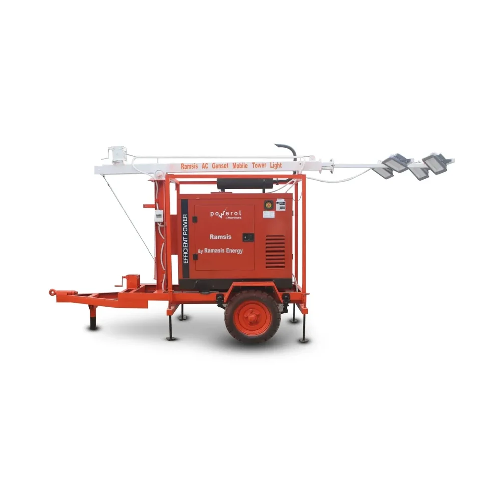 Portable AC Genset Mobile Tower Light System - Energy & Power by Ramasis Energy Ltd.