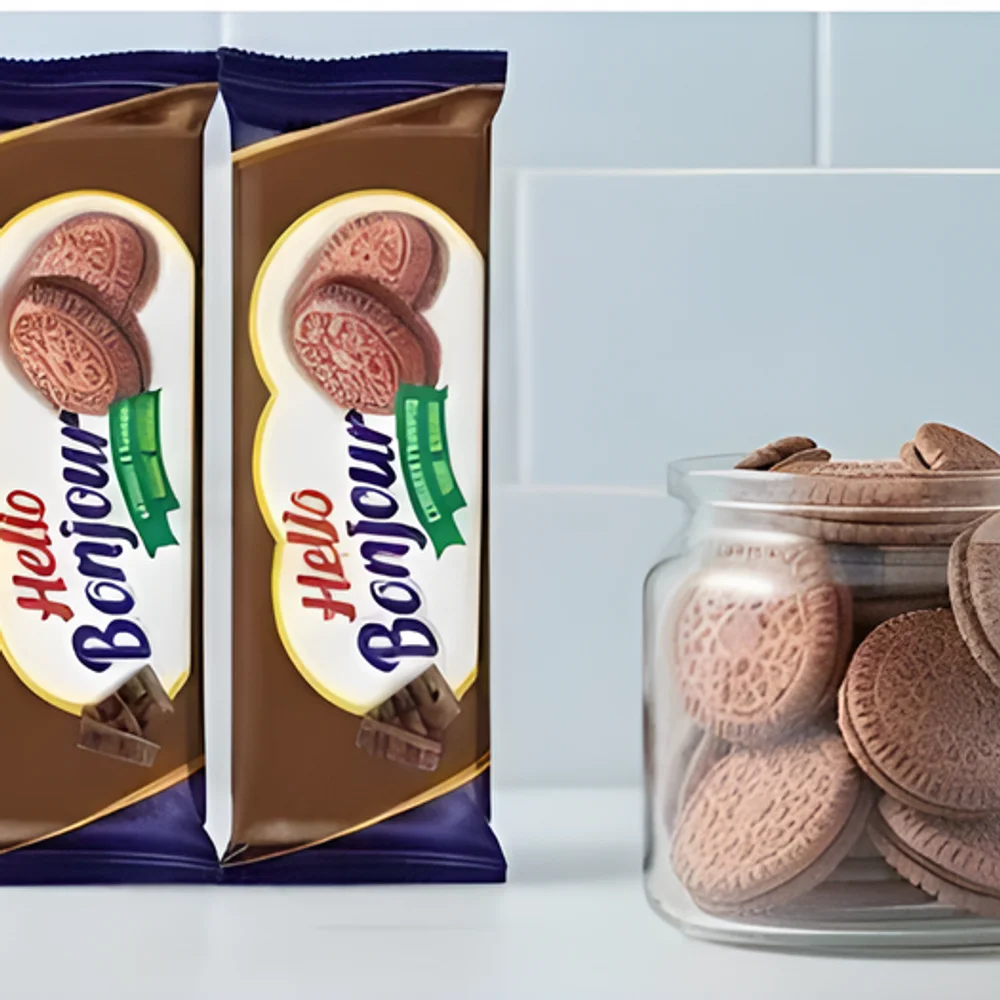 Hello Bonjour Chocolate Cream Biscuits - Food & Agriculture by Coastal Capital India Forwarding & Transportation Services