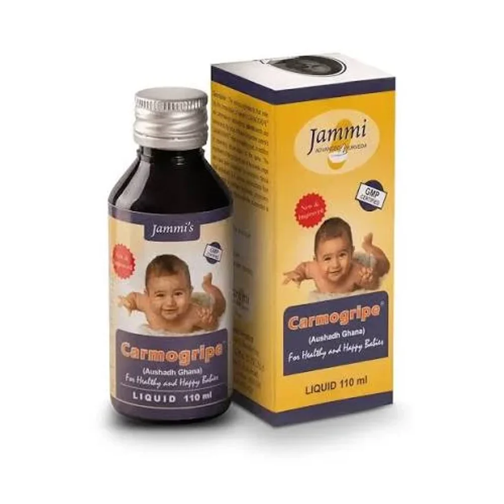 Jammi Carmogripe Ayurvedic Syrup - Healthcare & Medical by Ayurweb