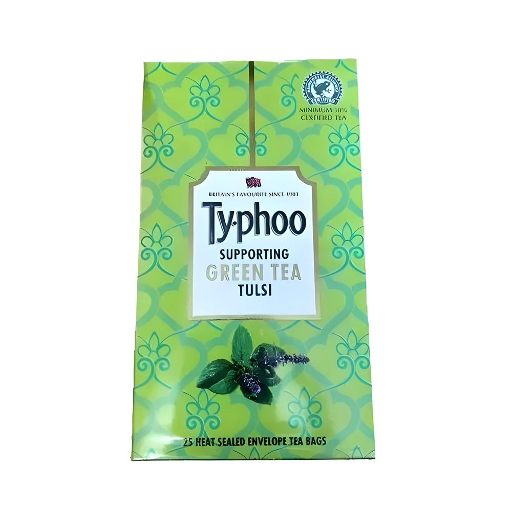Organic Tulsi Green Tea Bags - Food & Agriculture by Mahadevkrupa Texknit LLP