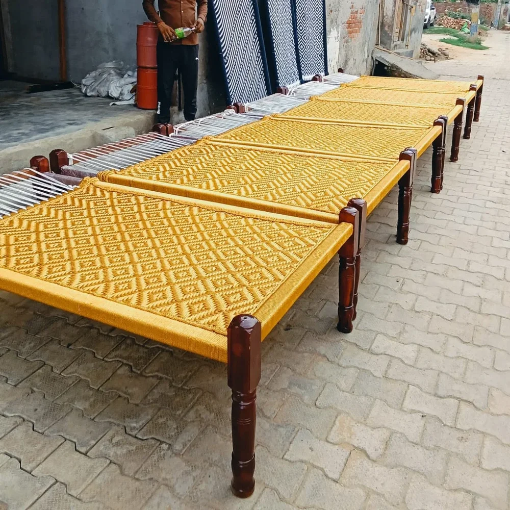 Durable Wooden Cot - Furniture & Interiors by Aman Charpai