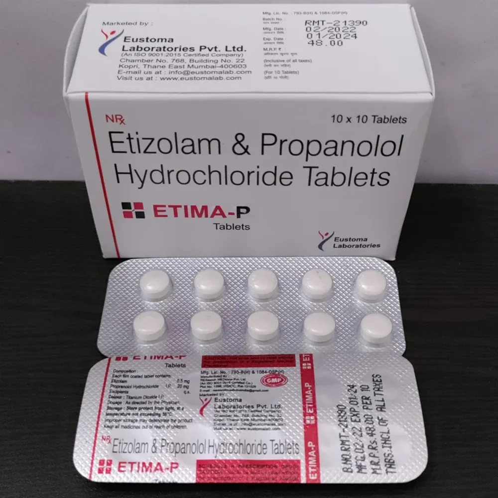 Etima-p Tablet ( Etizole & Propanolol Hcl) - Healthcare & Medical by Eustoma Laboratories Pvt. Ltd.