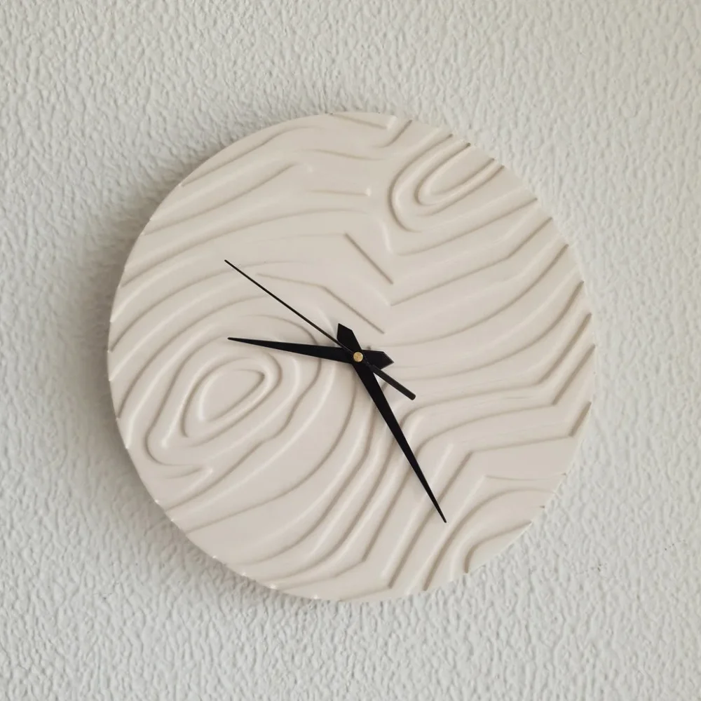 Wood Wall Clock - Home & Kitchen by Wooden Owl Design Pvt. Ltd.