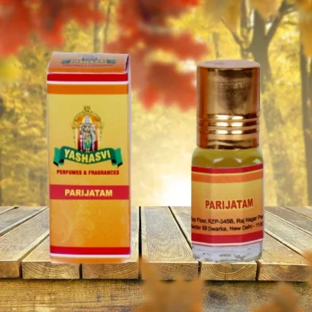 Yashasvi's Parijatam Natural Handmade Fragrance Oil 3 ML - Beauty & Personal Care by Yashasvi Perfumes and Fragrances