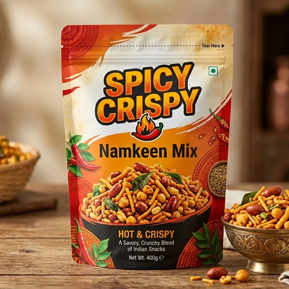 Spicy Crispy Namkeen Mix - Food & Agriculture by Coastal Capital India Forwarding & Transportation Services