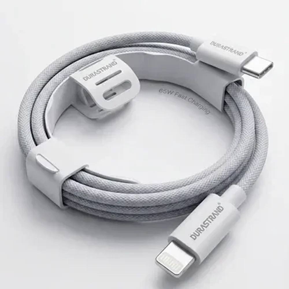 Durastrand 65W Type C to Lightning Cable for iPhone - Electronics & Electrical by Syncore Technologies