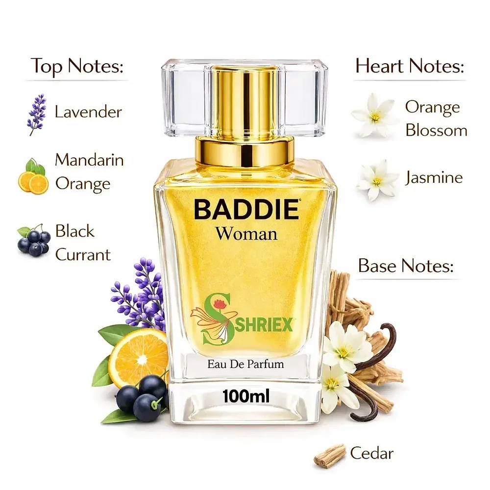 Shriex BADDIE Shimmer Eau De Parfum for Women - Beauty & Personal Care by Shriex Enterprises