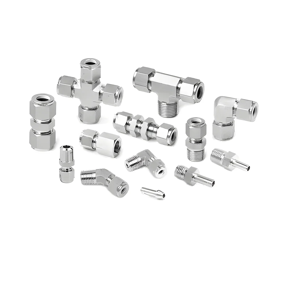 SS 304/316 Brass Carbon Steel Nickel Alloy Compression Fittings - Construction & Building Materials by Primo Drinks Pvt. Ltd.