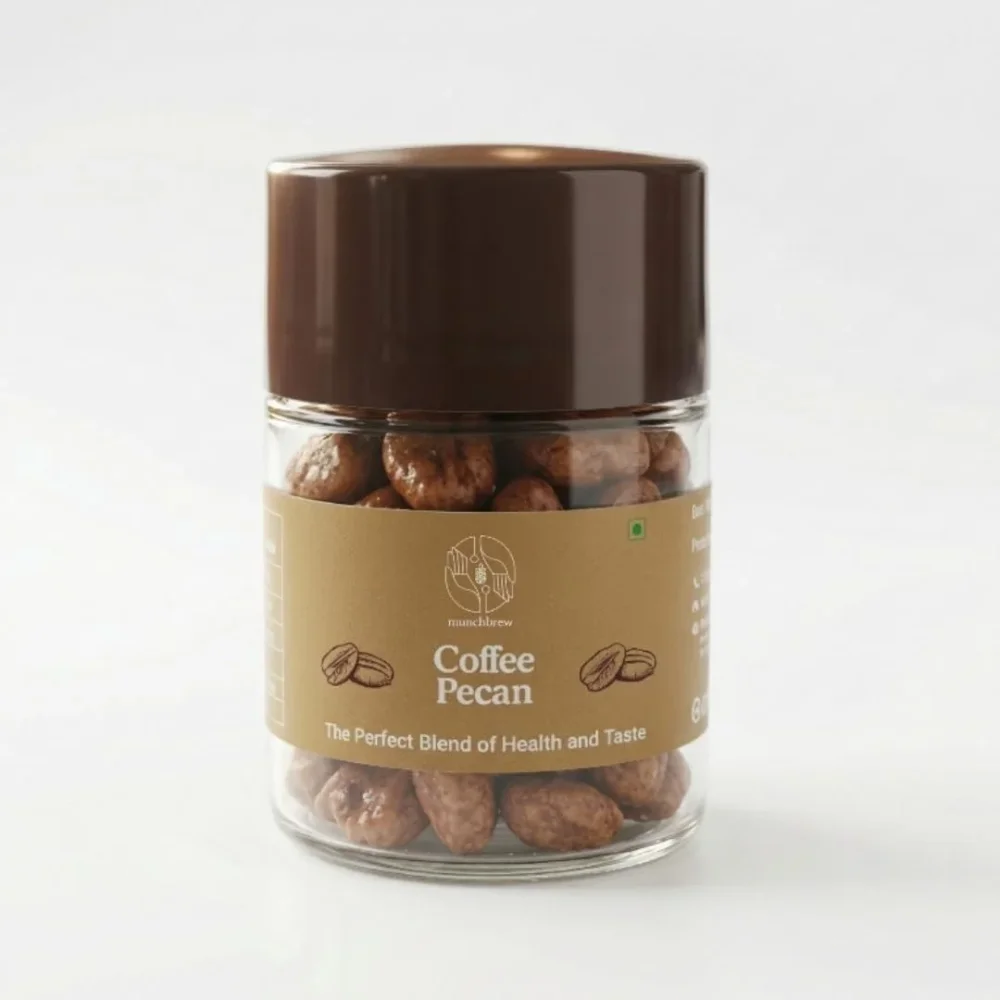 Munchbrew Coffee Pecan Ready-to-Eat Nuts - Food & Agriculture by Innoskape India Pvt. Ltd.