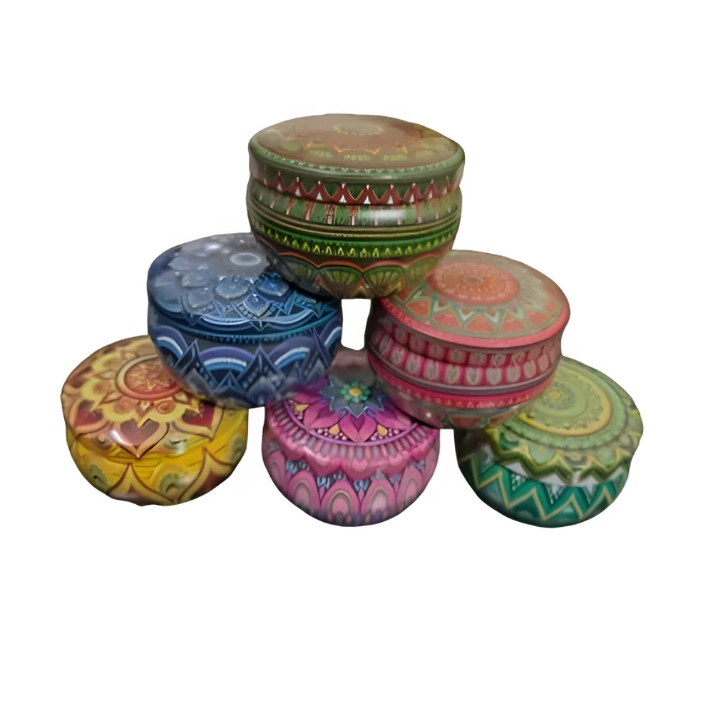 Multi-Color Candle Tin Containers - Packaging & Printing by Clesso Technocast Pvt. Ltd.