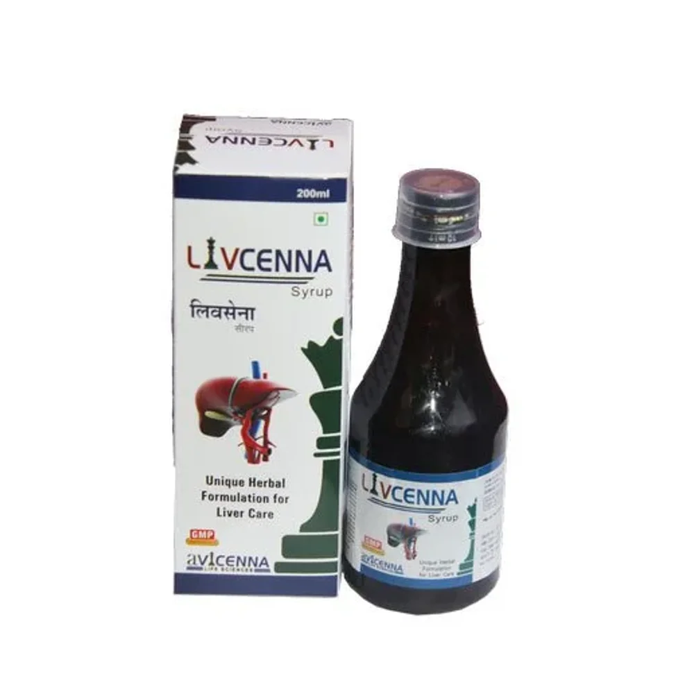 Livcenna Herbal Liver Care Syrup, 200ml Bottle - Healthcare & Medical by Avicenna Life Sciences