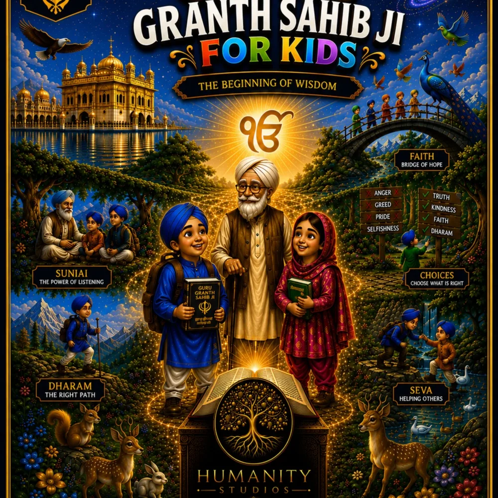 Guru Granth Sahibji for Kids Volume 1 Illustrated Storybook - Paper & Stationery by Humanity Studios