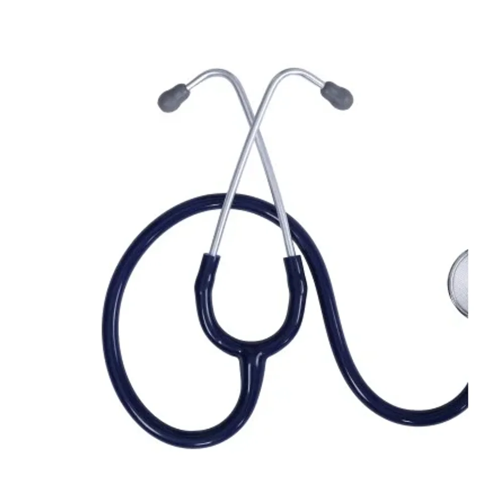 Diamond ST026 Dual Stethoscope with Aluminum Chest Piece, Blue - Healthcare & Medical by Accurate Surgicals