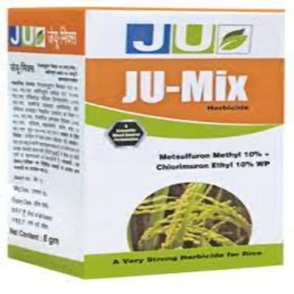 Ju-mix 8 Gm (Metsulfuron Methyl 10% + Chlorimuron Ethyl 10% Wp) - Food & Agriculture by Chaman Lal Raj Kumar