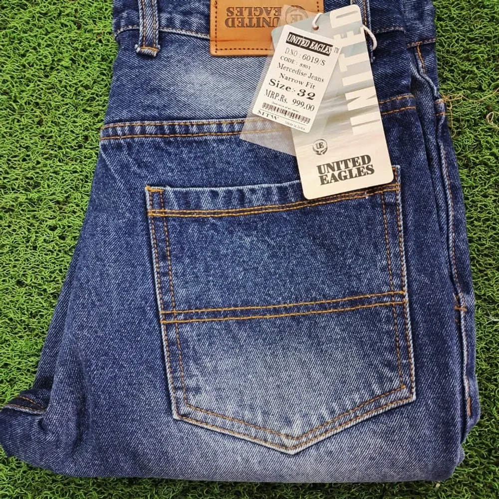 Mom Fit Non Lycra Jeans - Textiles & Apparel by Fazil Garments