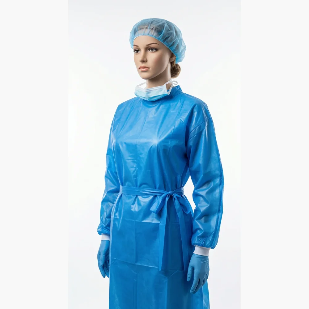 Ultrasonic Seam Sealed Level 3 Wraparound Surgical Gown - Healthcare & Medical by Bhaarat International