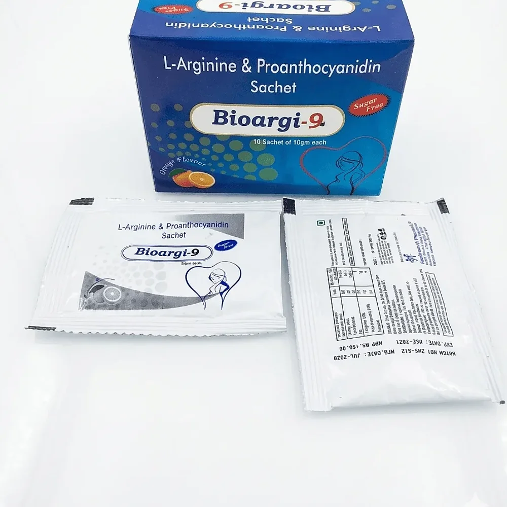L-Arginine Proanthocyanidin Folic Acid Sachet - Healthcare & Medical by Healthserch Pharma LLP