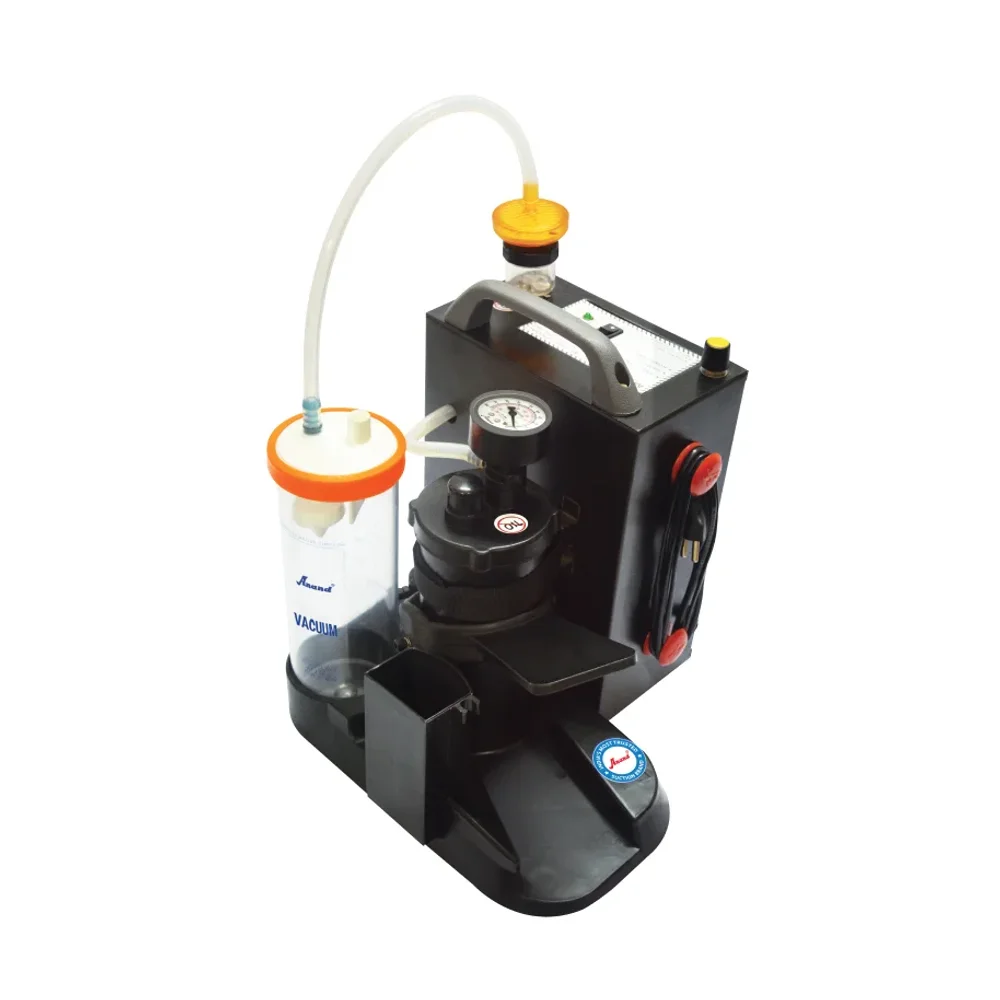 Anand MULTIVAC Battery & Manual Medical Suction Machine - Healthcare & Medical by Accurate Surgicals