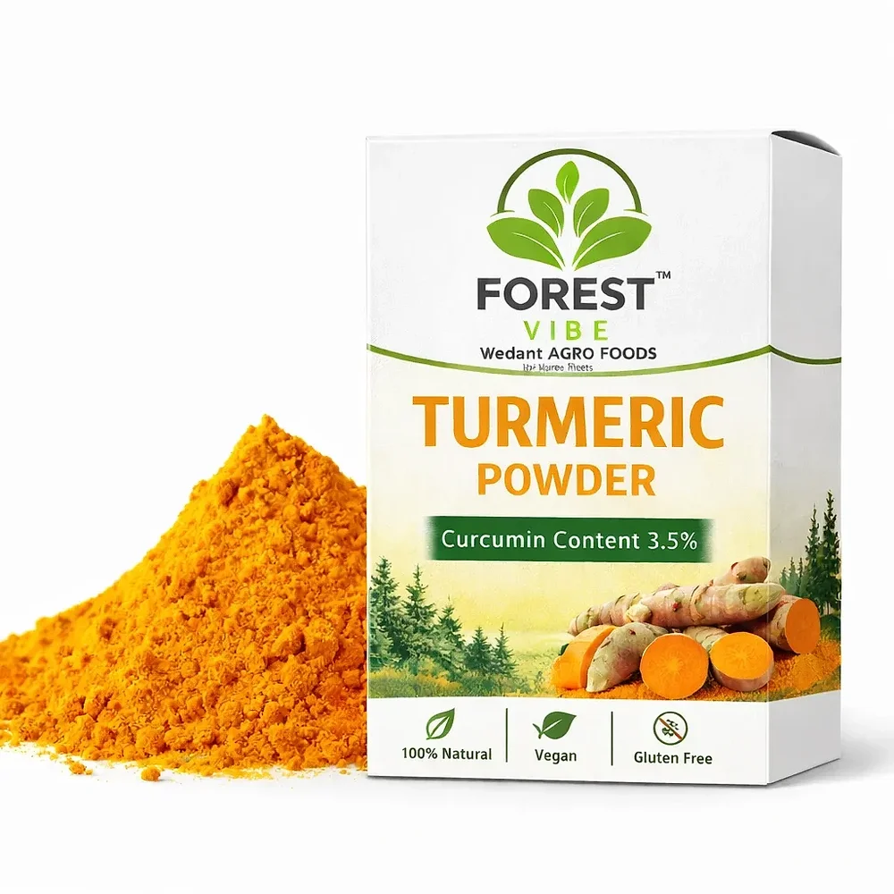 Premium Organic Turmeric Powder With 3.65% Curcumin - Food & Agriculture by Vedant Agro Foods