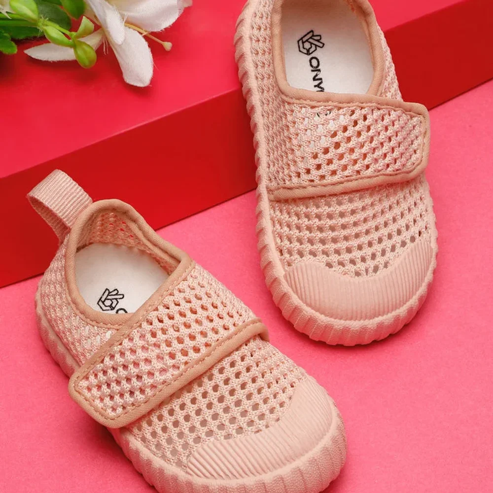 AIRY Toddlers' First Step Breathable Shoes - Light Pink (Unisex) - Footwear, Bags & Leather Goods by Parmar Brothers