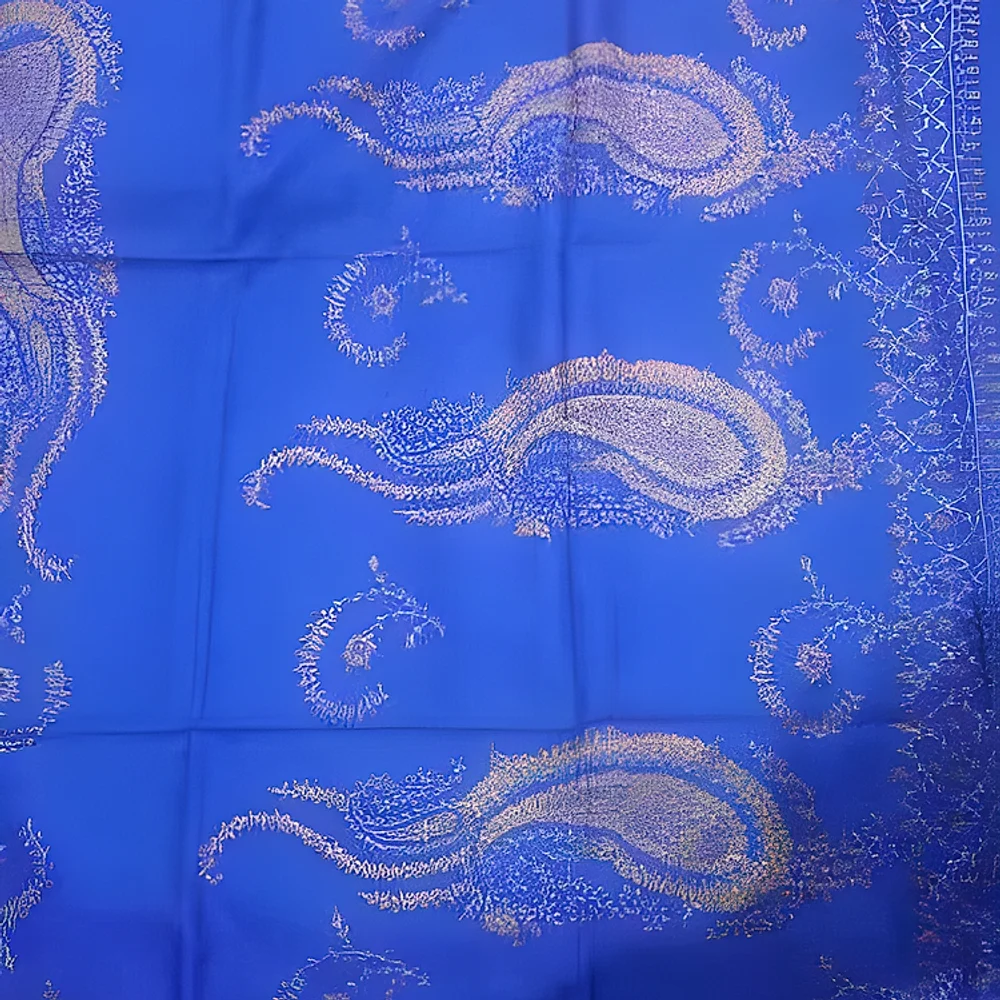 Female Kashmiri Woolen Printed Shawl - Textiles & Apparel by Bhat Shawl Collection