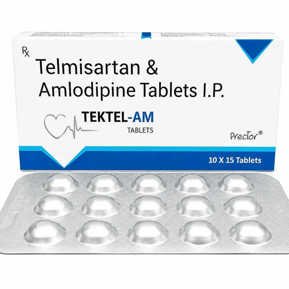 Telmisartan 40Mg + Amlodipine 5Mg Tablets I.P. - Healthcare & Medical by Prector Lifesciences