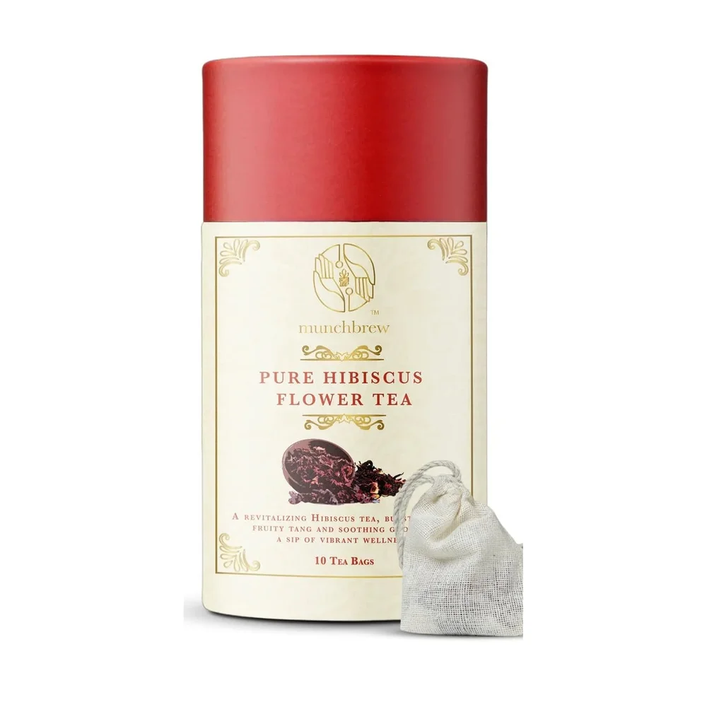 MunchBrew Hibiscus Tea Bags - Food & Agriculture by Innoskape India Pvt. Ltd.