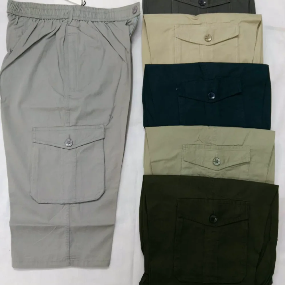 Mens Cotton Fancy Capri XL - Textiles & Apparel by SL Garments