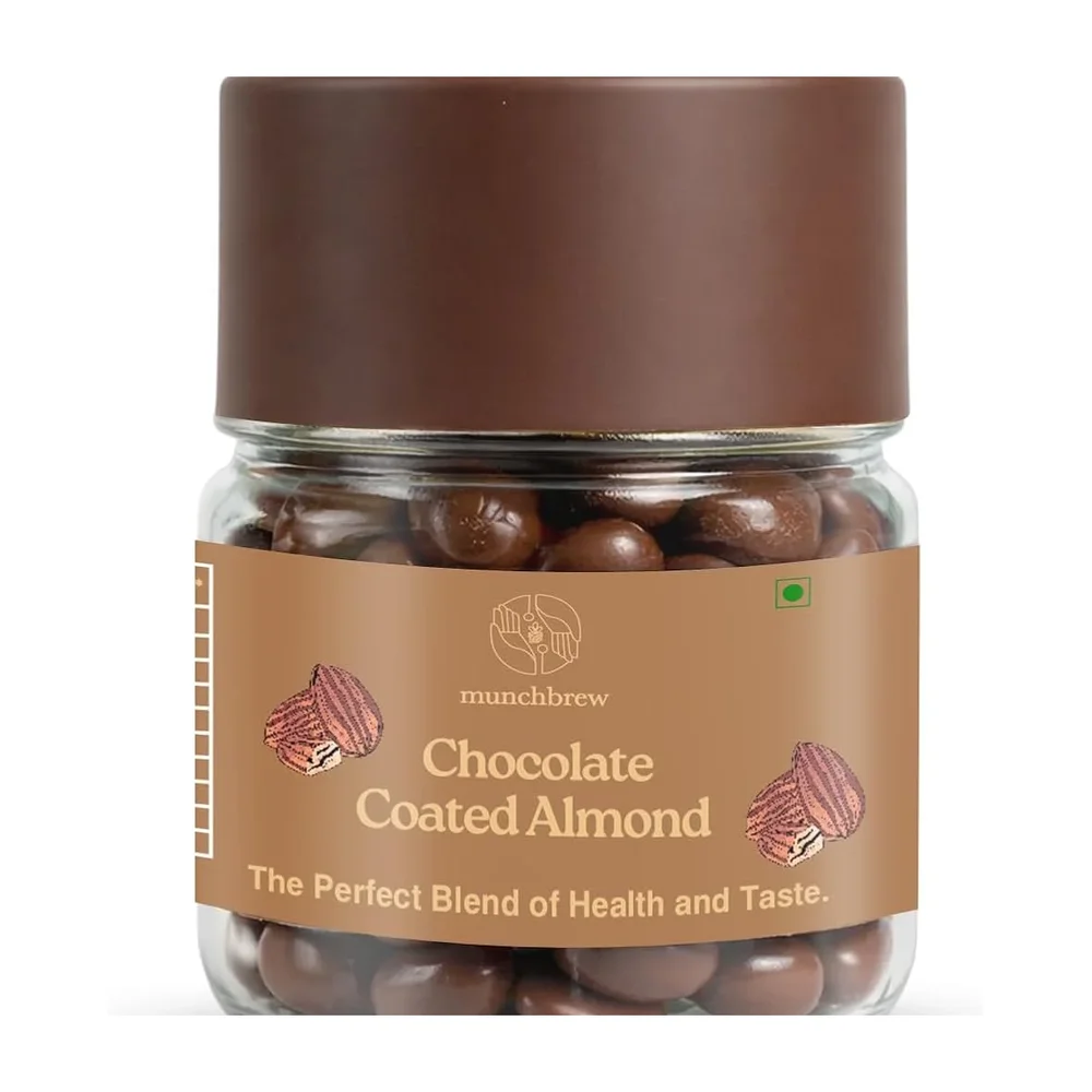 Munchbrew Chocolate Coated Almond Snack - Food & Agriculture by Innoskape India Pvt. Ltd.