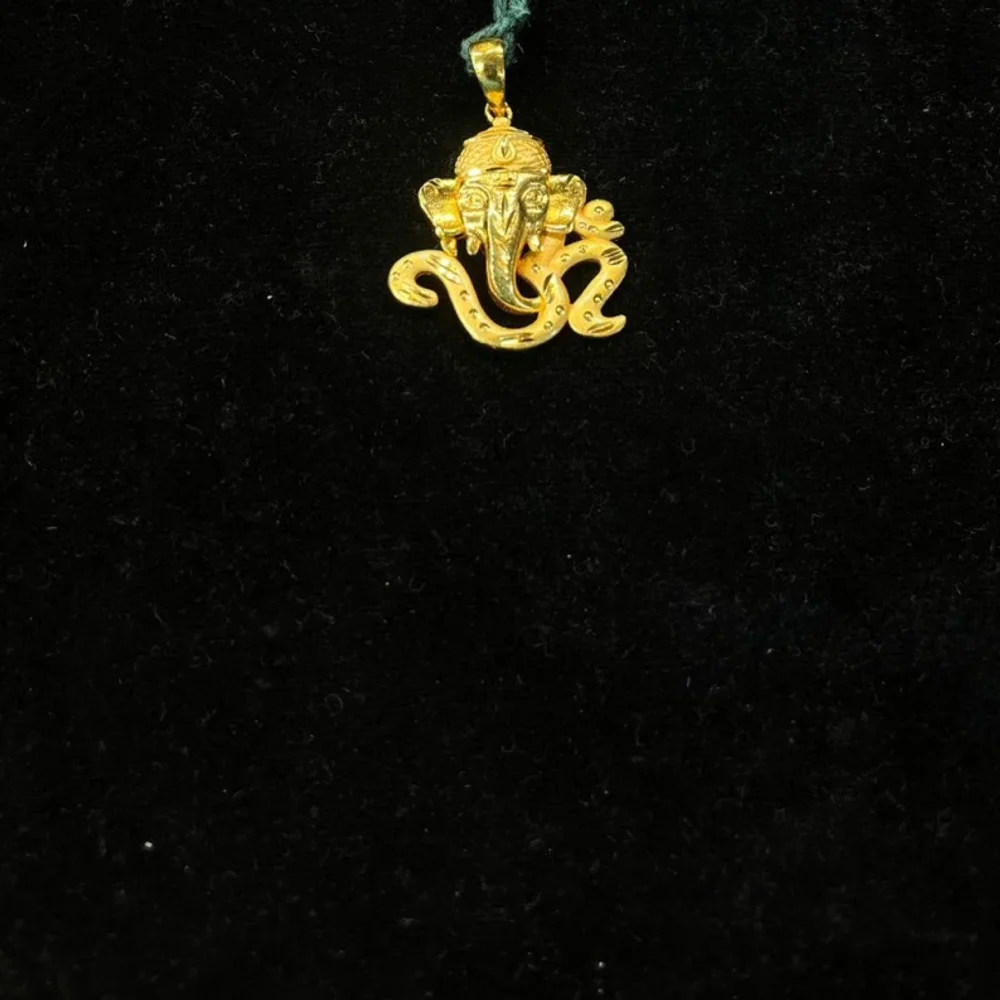 Brass and Micron Plating God Figure Pandent - Gems & Jewelry by C.luniaandsons