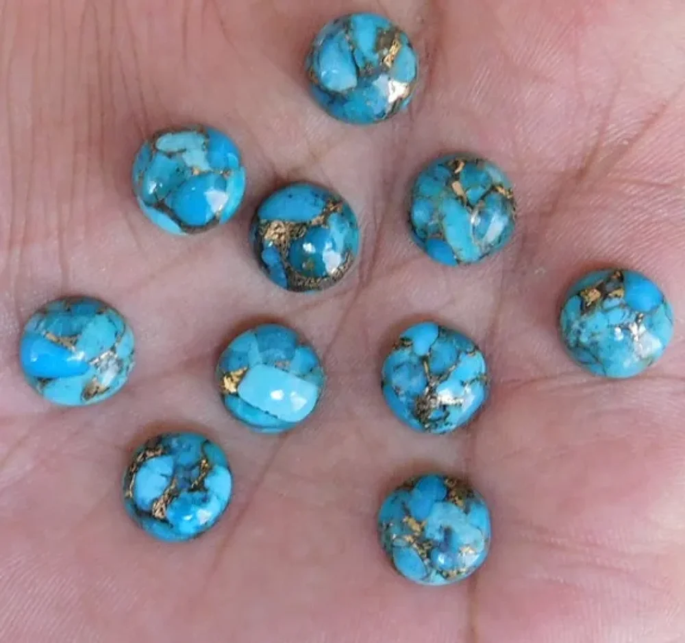 Blue Copper Turquoise - Gems & Jewelry by Jaya Jems Impex