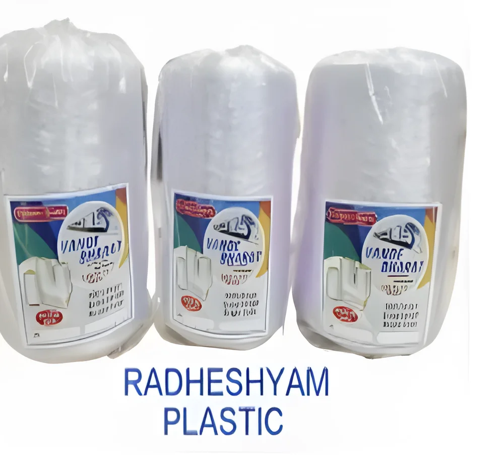 White 20mm HDPE Monofilament Yarn Cone for Stitching - Textiles & Apparel by Radhey Shyam Plasto Pvt. Ltd.