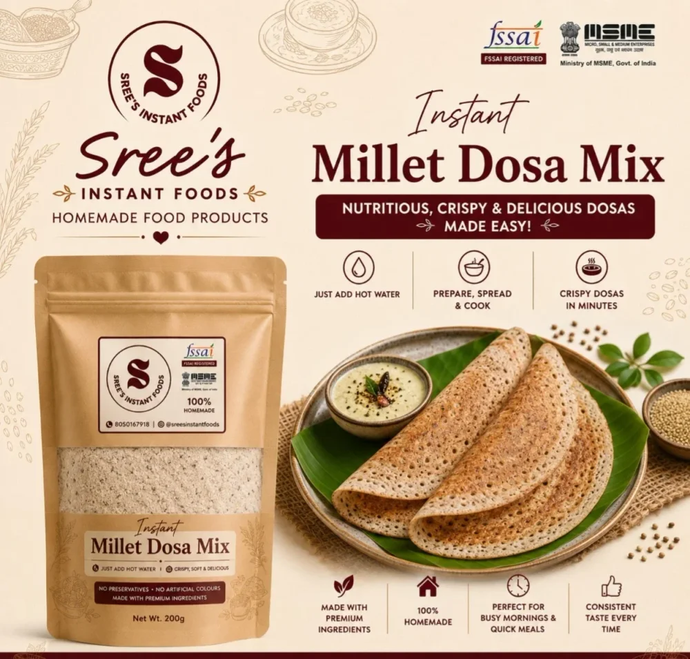 Instant Millet Dosa Mix