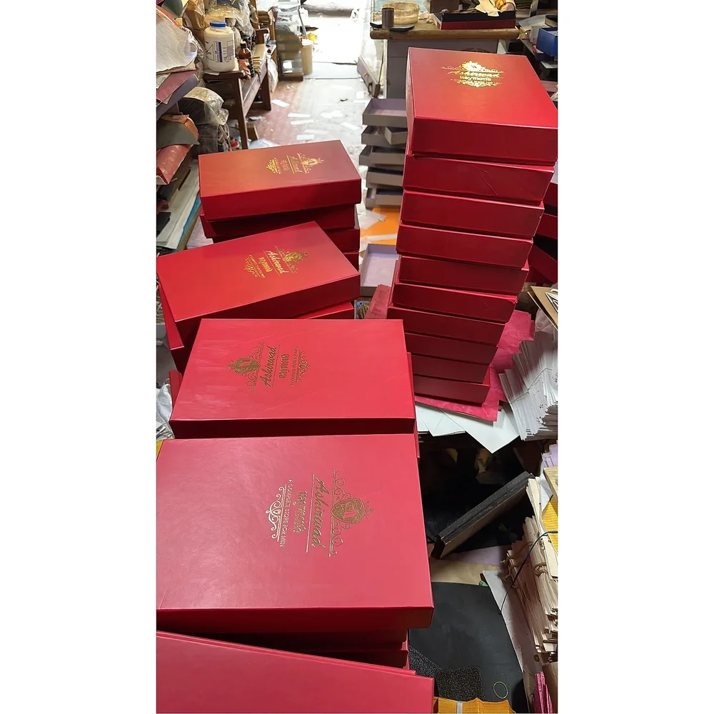 Luxury Rigid Top Bottom Boxes for Gifting - Packaging & Printing by Hindustan Handmade Paper Products