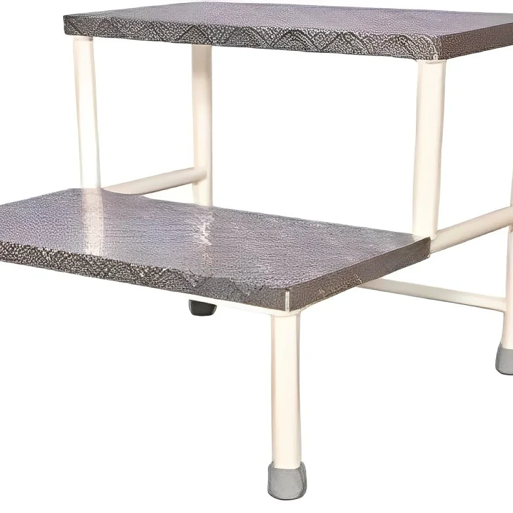 Mild Steel Double Hospital Foot Step - Healthcare & Medical by Medicom International