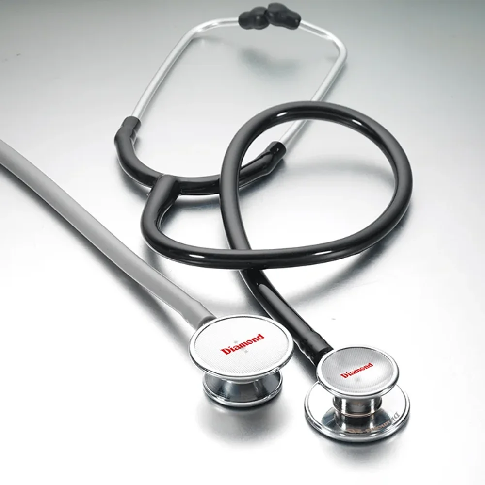 Diamond ST019 Stainless Steel Dual Stethoscope - Healthcare & Medical by Accurate Surgicals