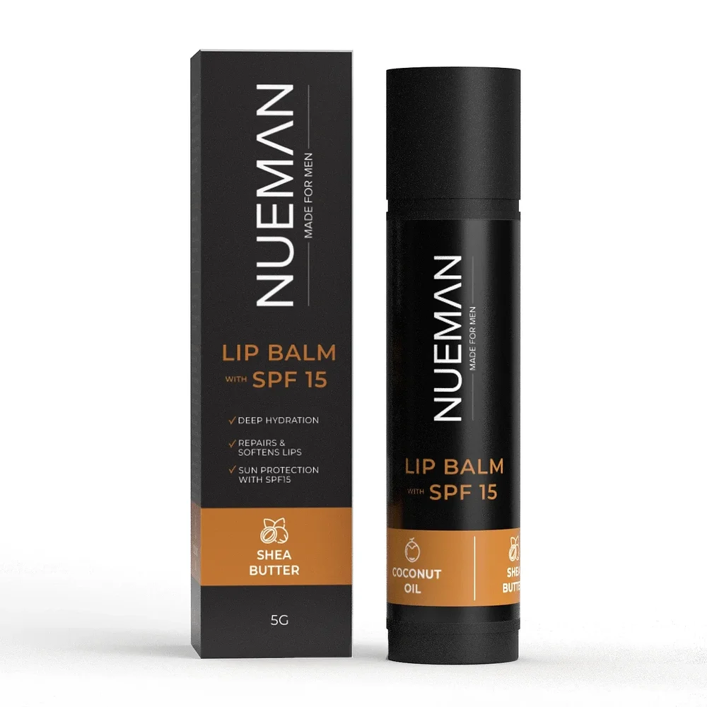 Spf 15 Lip Balm for Men - Beauty & Personal Care by Nueman Wellness LLP