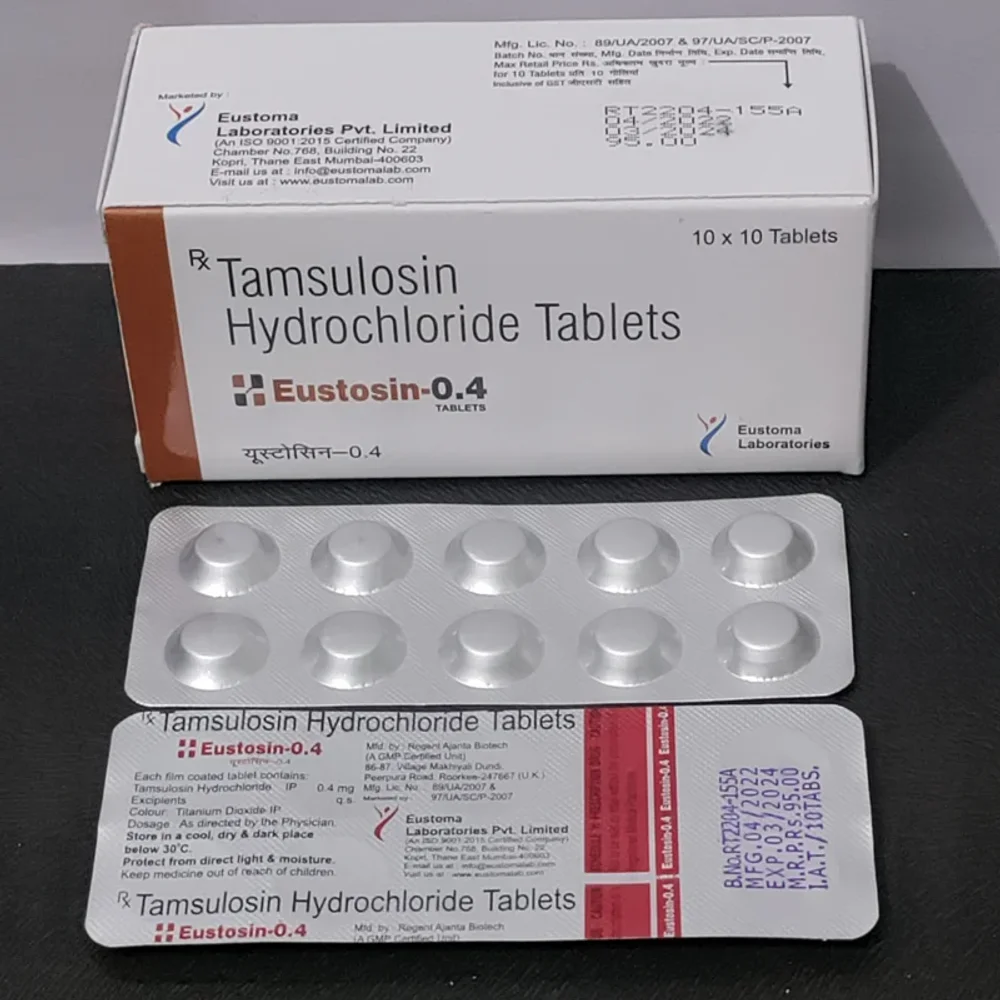 Tamsulosin Hcl 04mg Tablet - Healthcare & Medical by Eustoma Laboratories Pvt. Ltd.