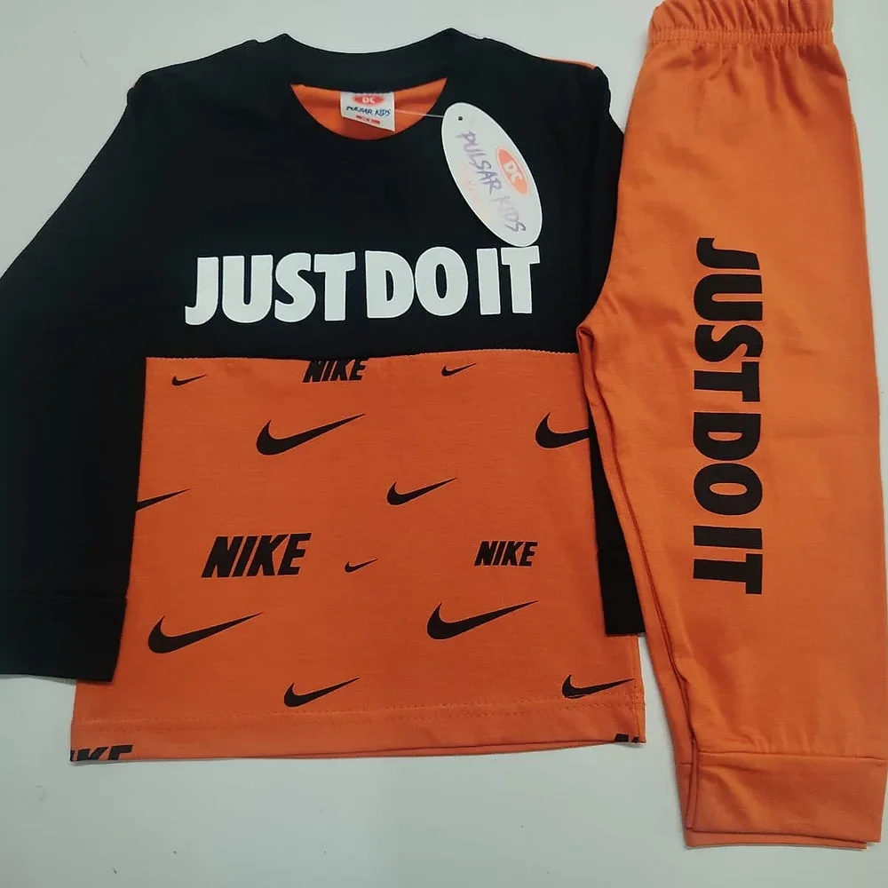 Kids Cotton Full Sleeve Jogger Co-Ord Set - Textiles & Apparel by Abuzaid Exports